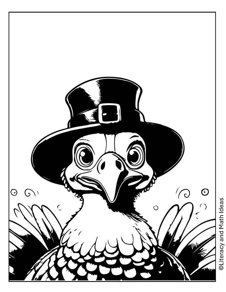 Free- A Full Year of Writing Prompts With Coloring Sheets (Grades 3-5)