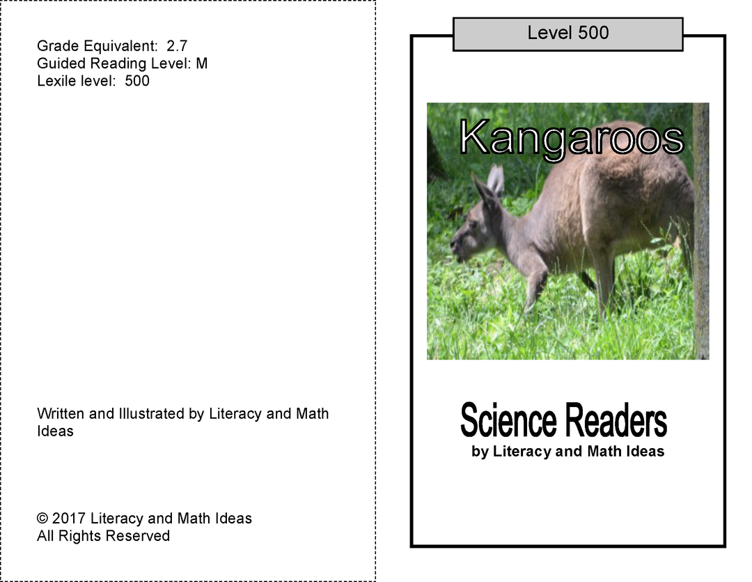 **Free** Differentiated Science Readers