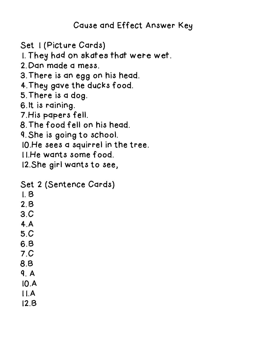 Cause and Effect Task Cards (Common Core RL.3 & RI.3)
