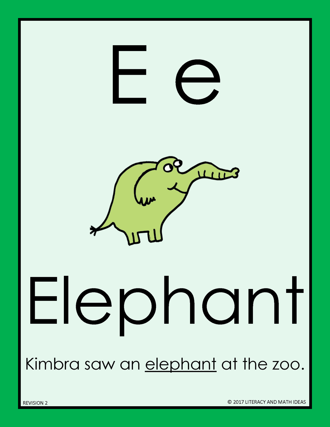 Colorful Alphabet Charts