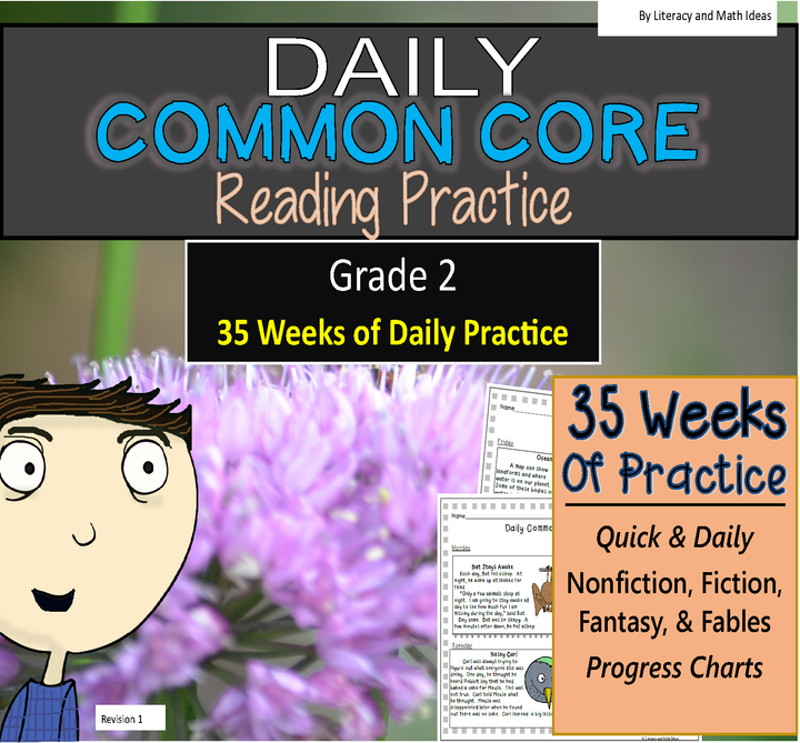 175 Passages (Grade 2) Daily Common Core Reading