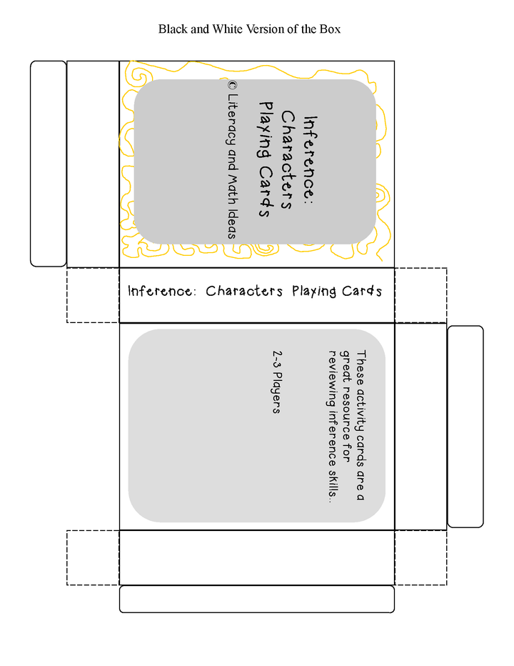 Common Core Playing Cards Set 1