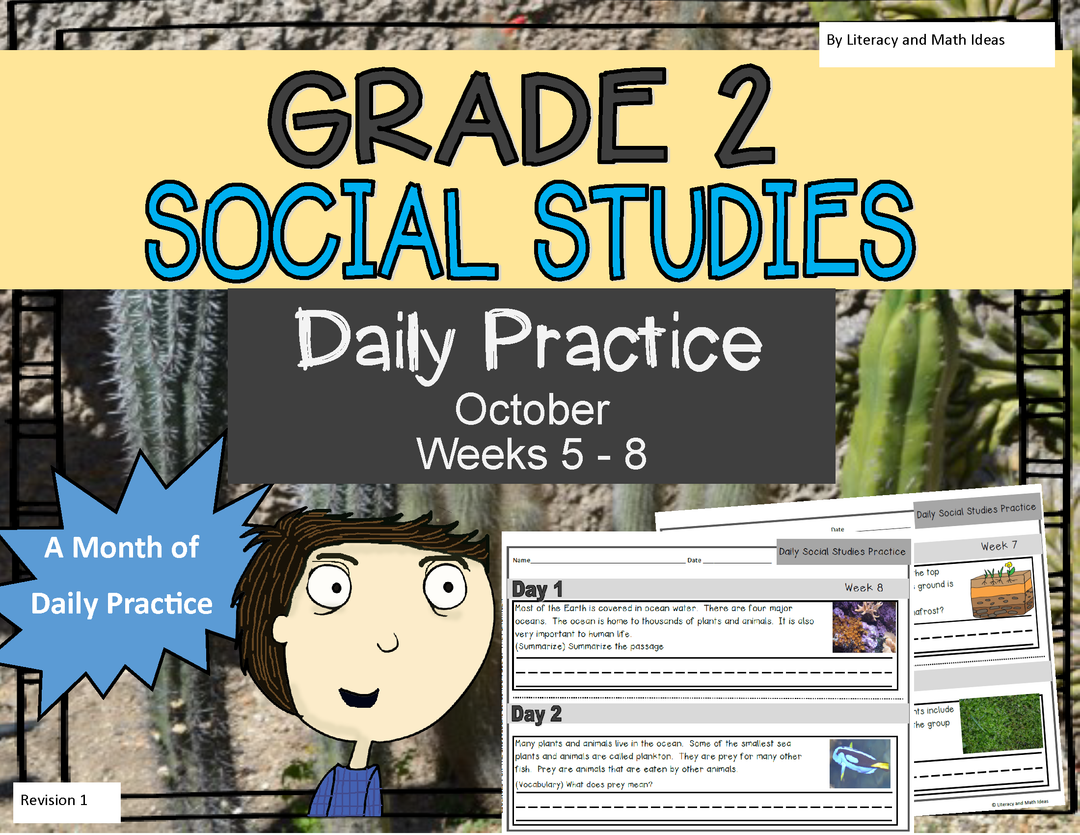 Daily Social Studies (Grade 2 October Weeks 5-8)
