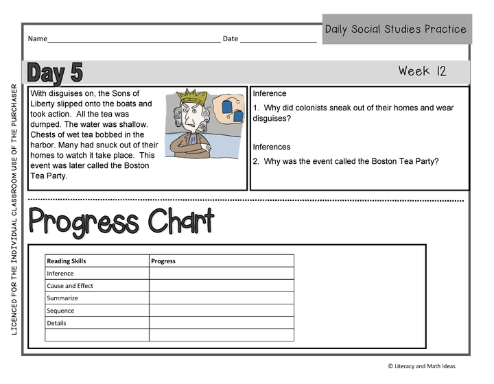 Daily Social Studies (Grade 3 Weeks 9-12)