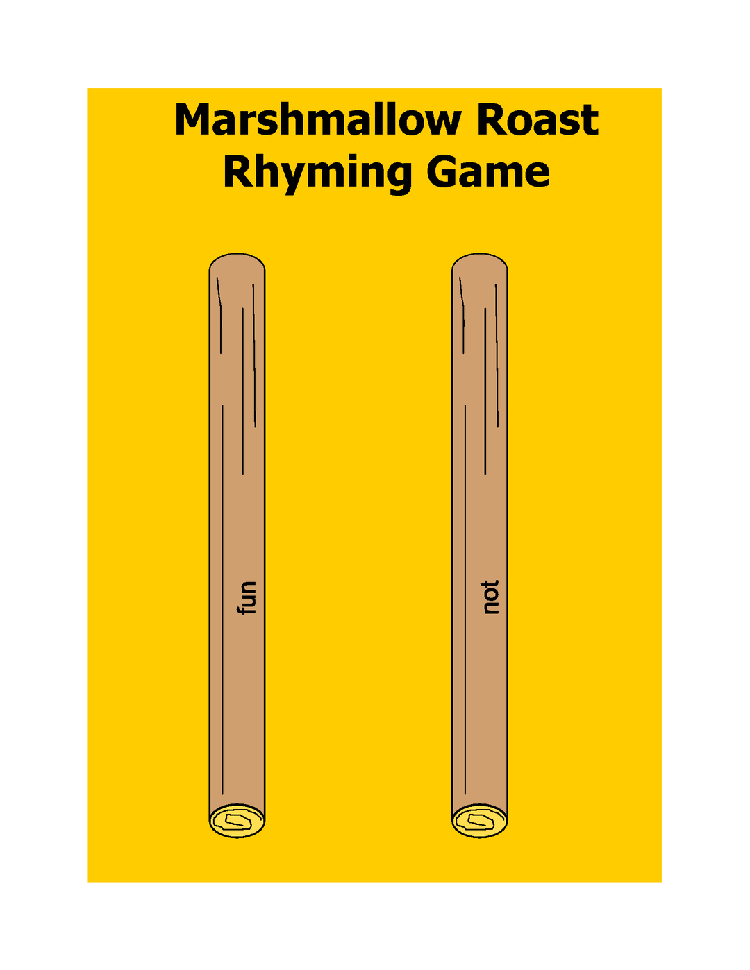 Camping Fun Phonics Vowel Sounds Games