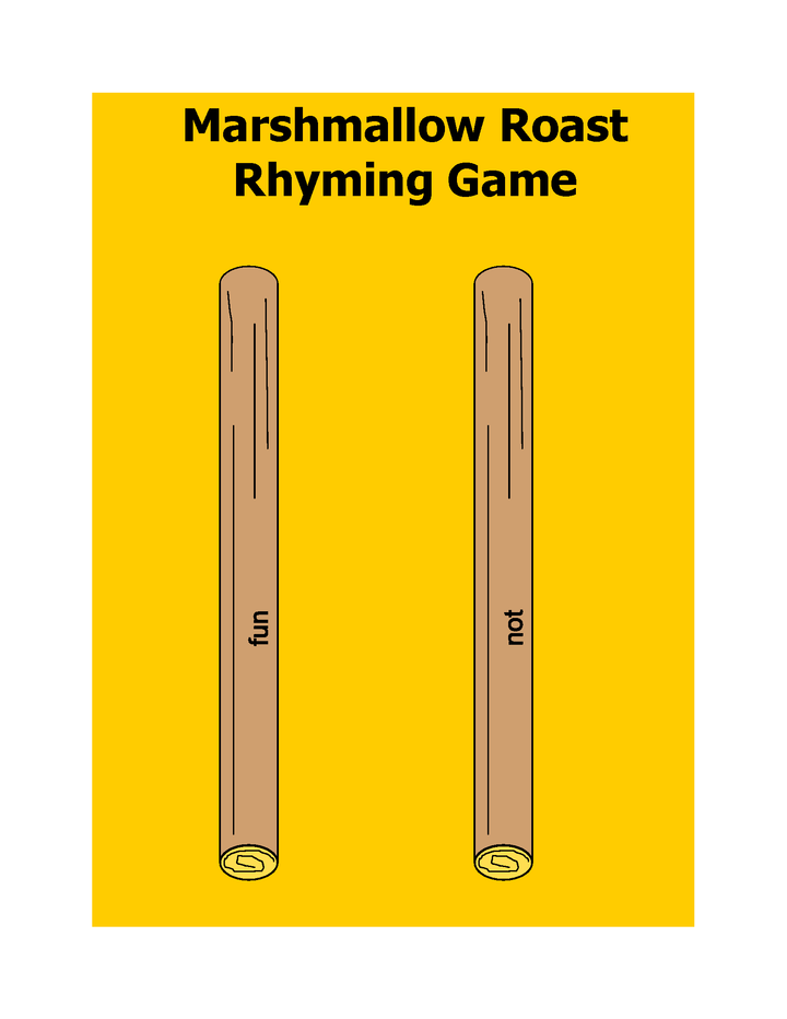 Camping Fun Phonics Vowel Sounds Games