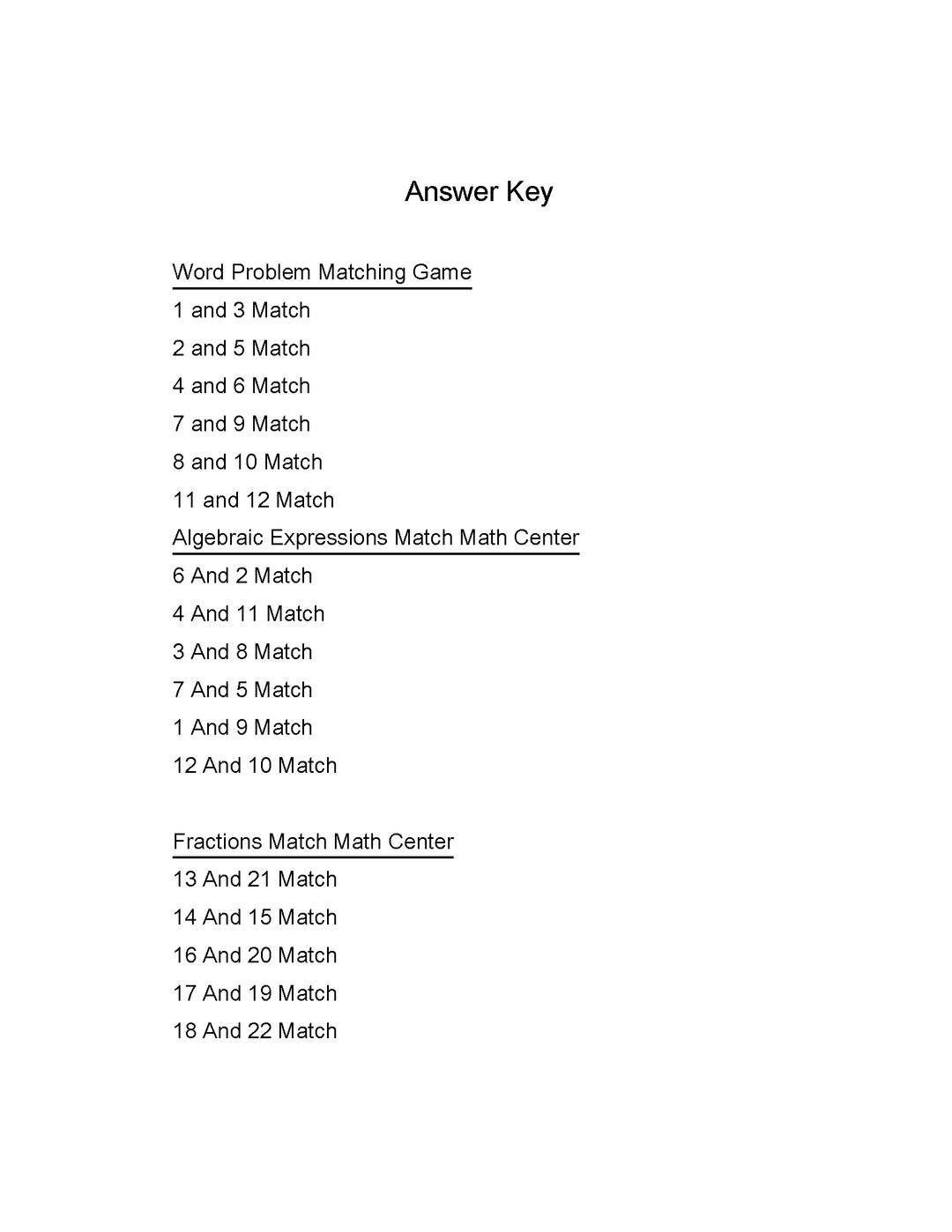 Common Core Standards Math Big Top Circus Games: Grade 1