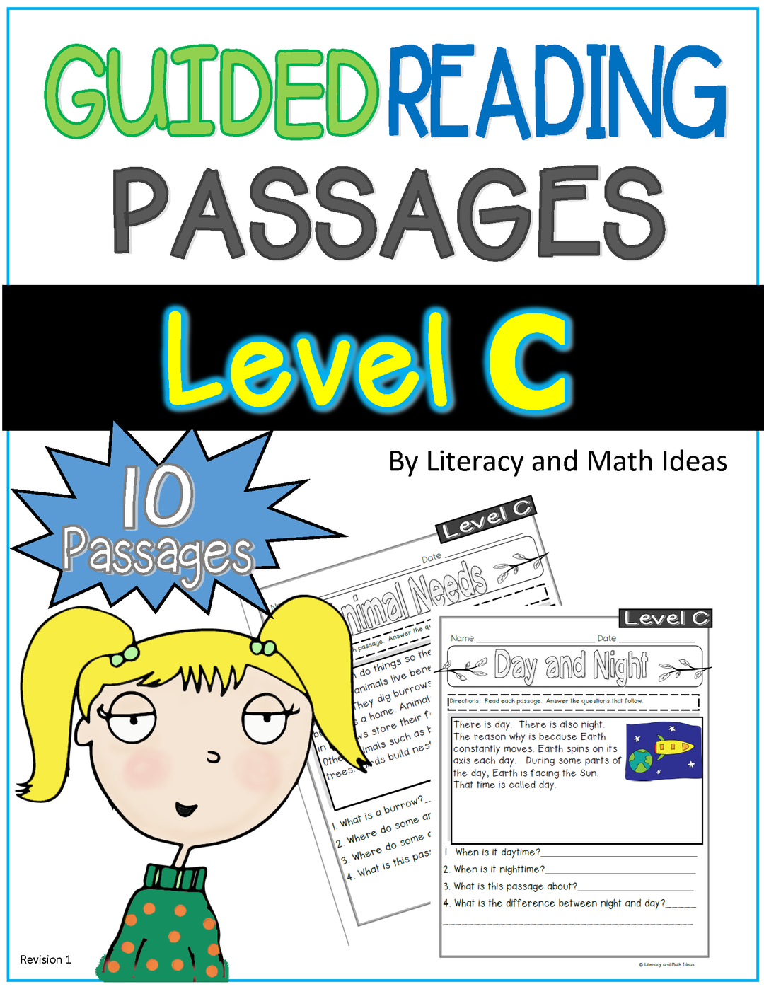Guided Reading Nonfiction Passages Level C