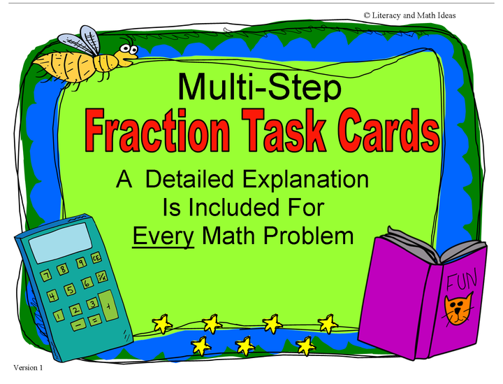 Multi-Step Fraction Word Problems