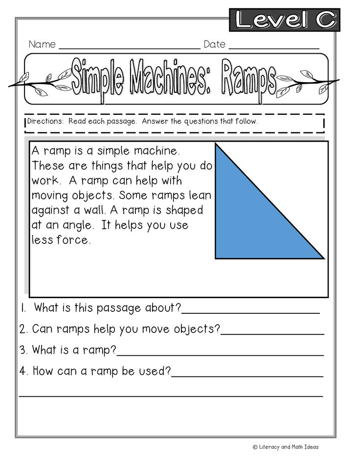 Guided Reading Nonfiction Passages Level C