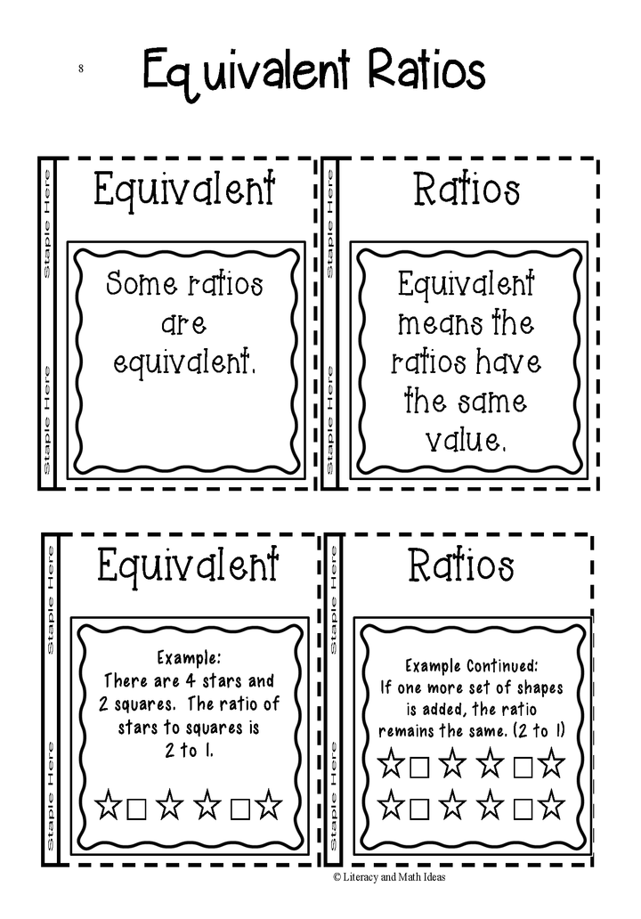 Ratios Interactive Notebook