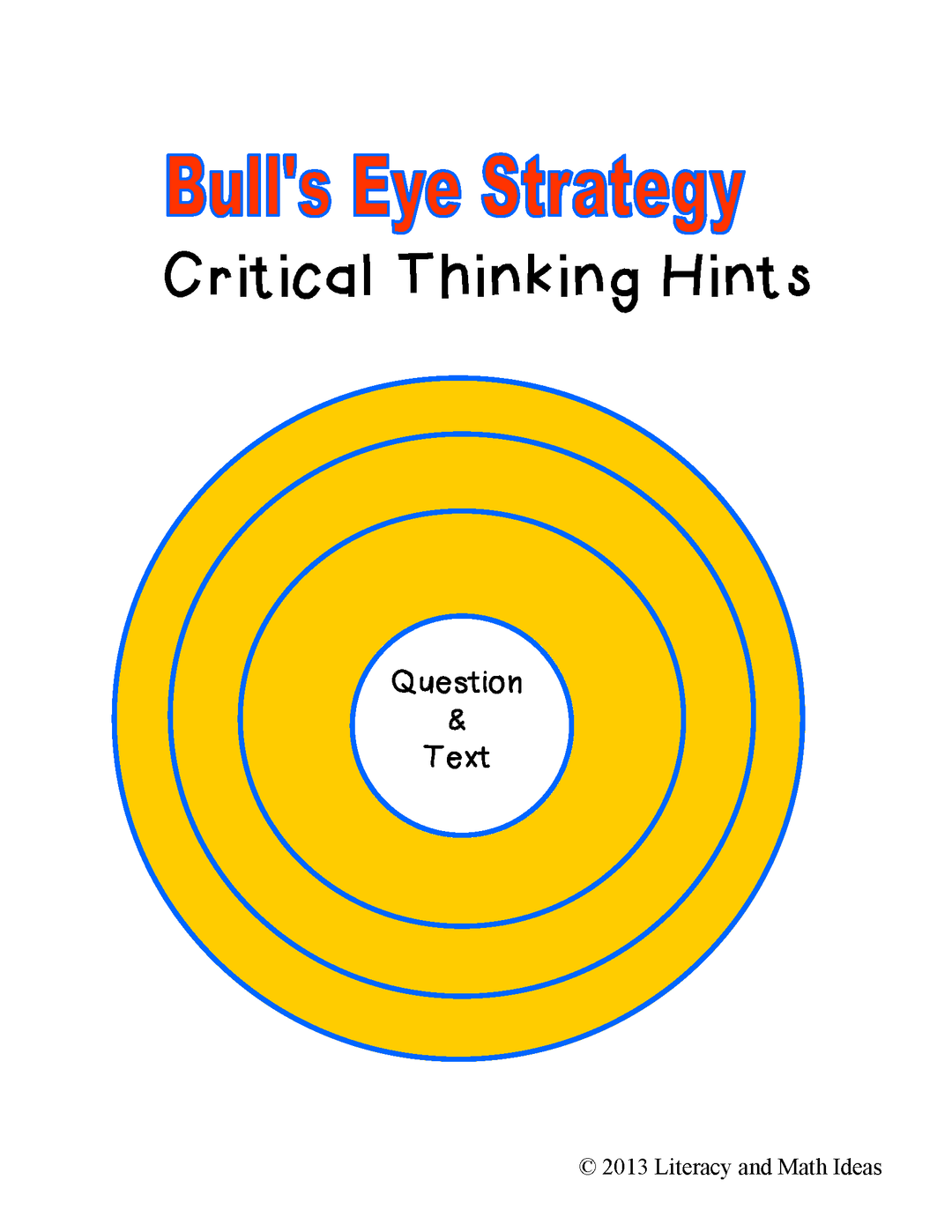 Free Critical Thinking Teaching Tool