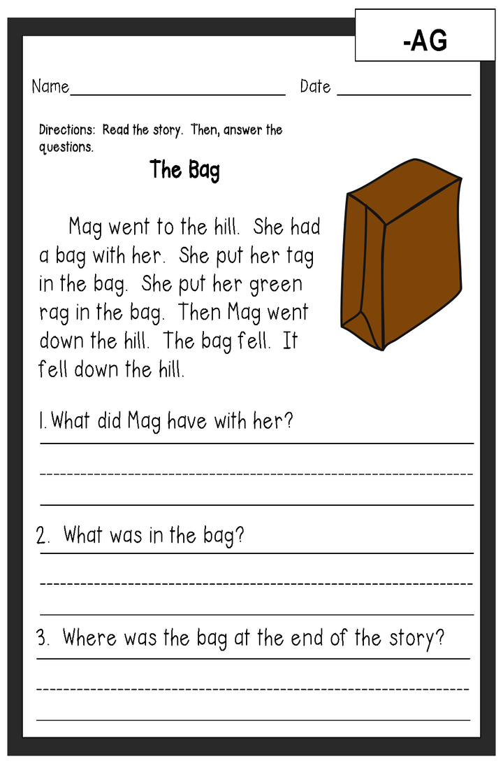 Short Vowel Sound Word Family Reading Passages (35 Passages)
