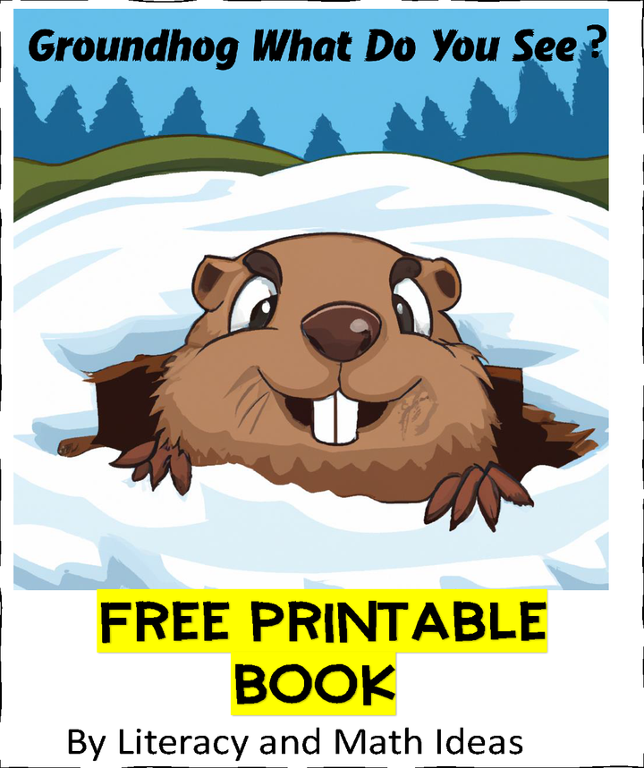 Free Groundhog Day Mini Book