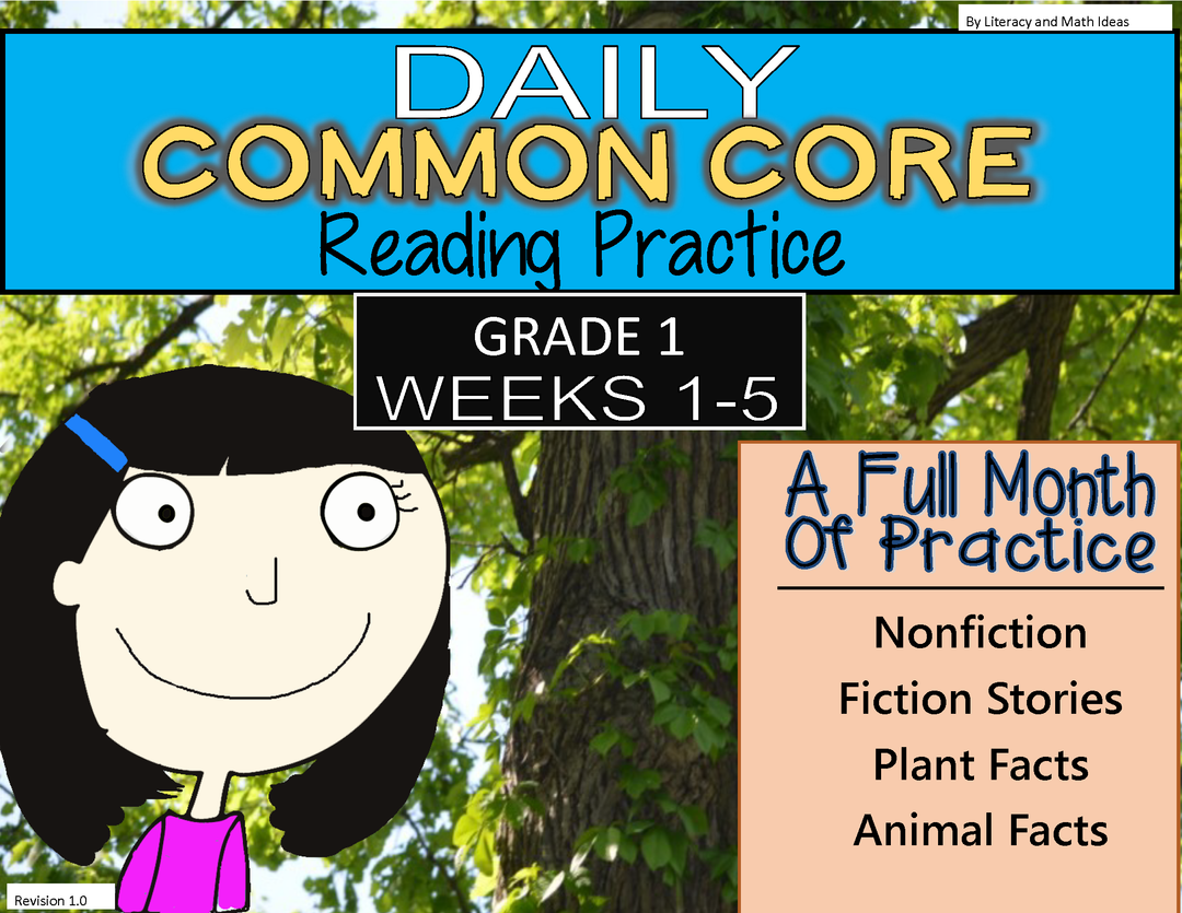 Daily Common Core Grade 1 (Weeks 1-5)