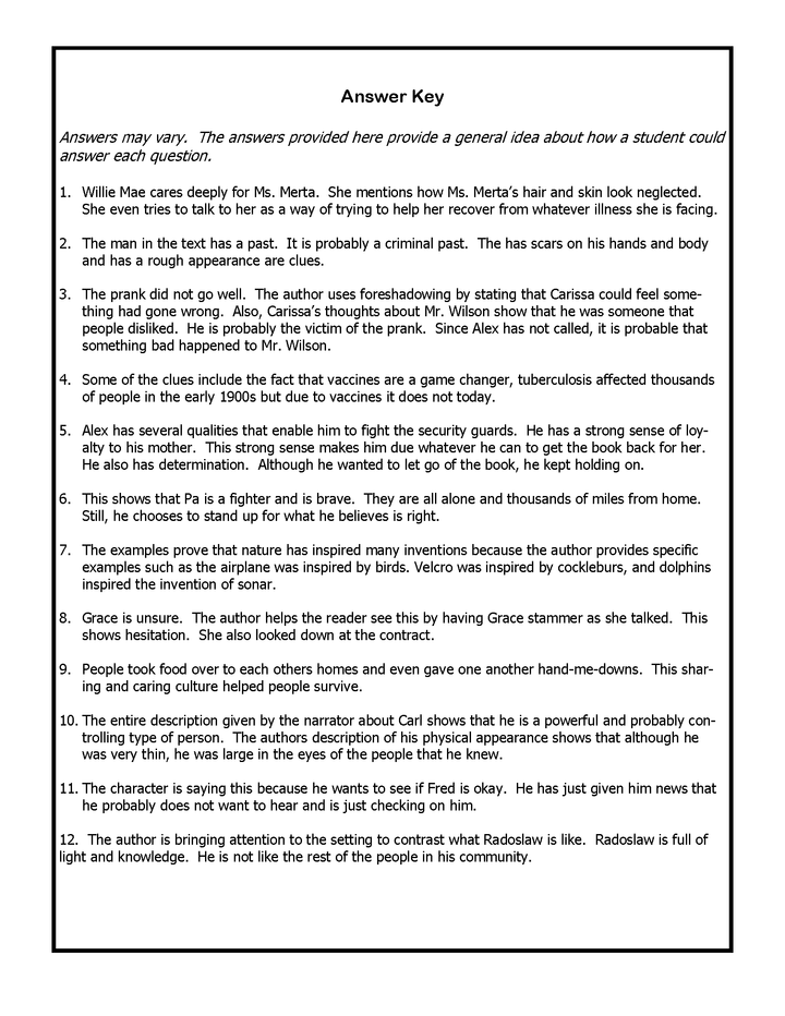 Inference Exit Slips