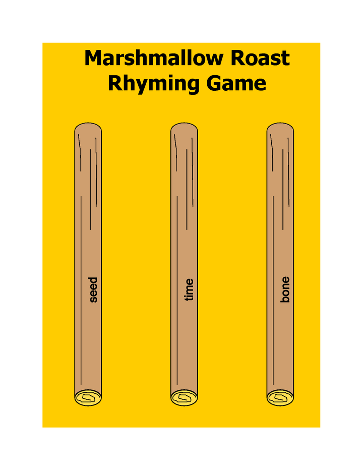 Camping Fun Phonics Vowel Sounds Games