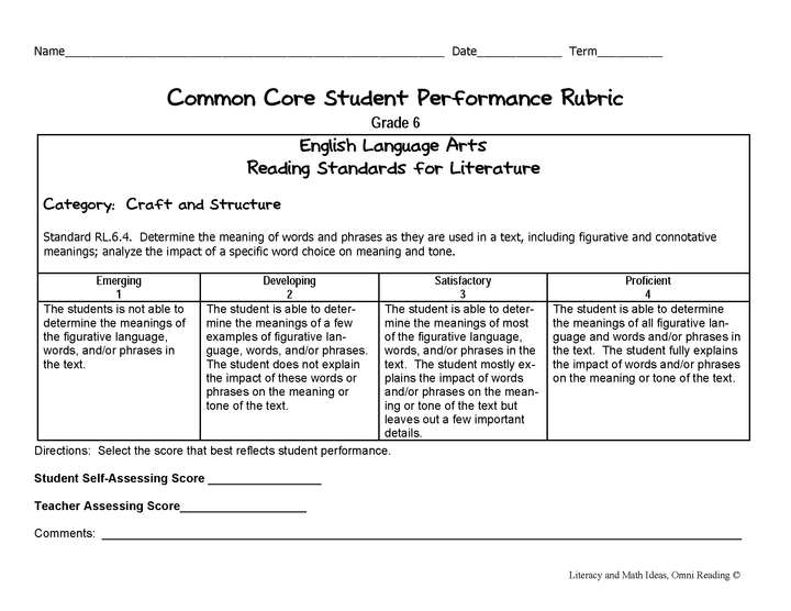 Common Core Grade 6 Mega Pack