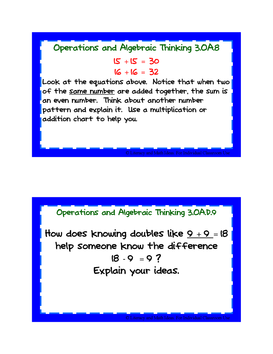 Common Core Standards Grade 3 Mega Pack