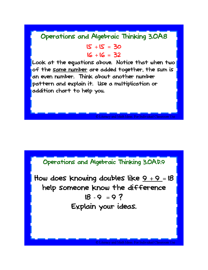 Common Core Standards Grade 3 Mega Pack