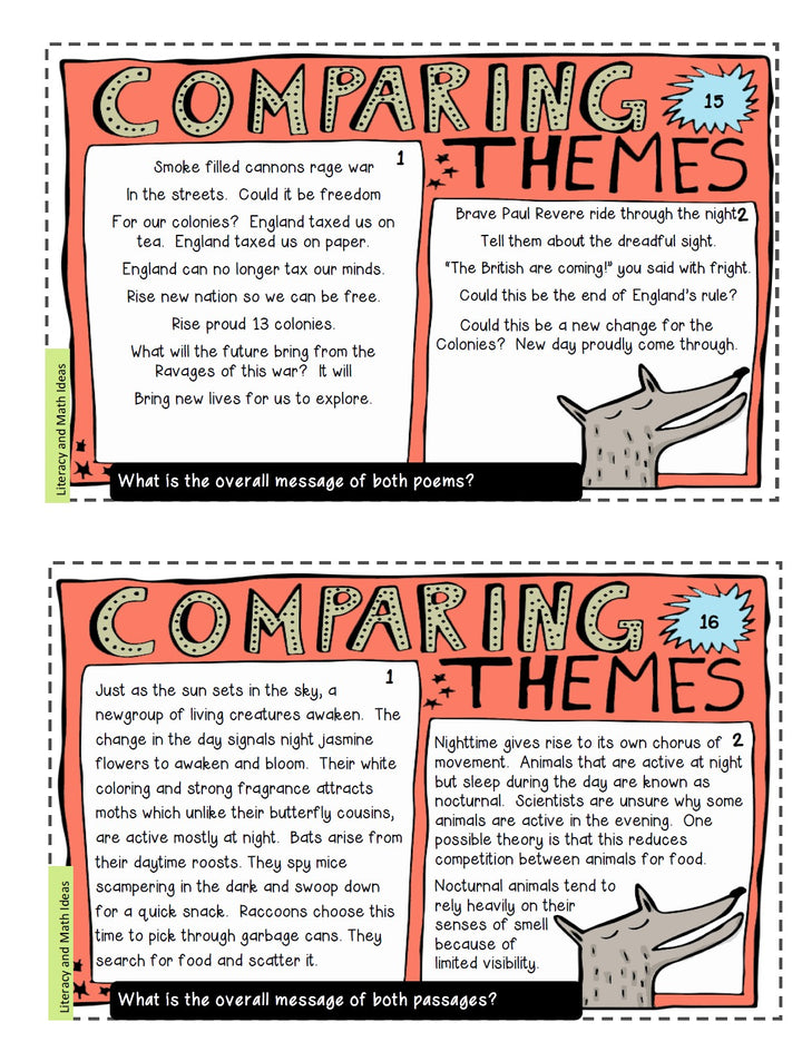 Comparing Themes