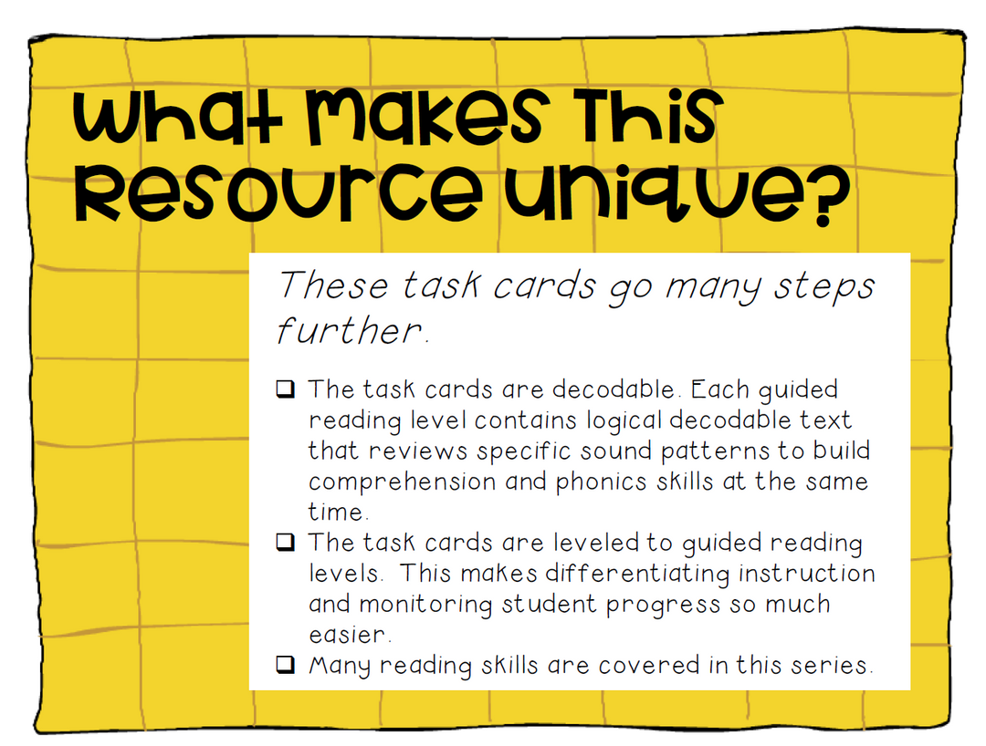 Free Main Idea Game (Digital & Animated) + Self-Grading & Printable Task Cards