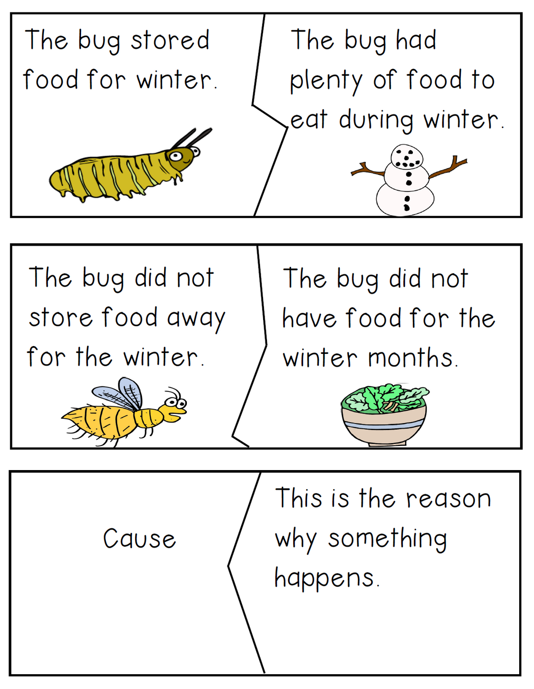 Cause & Effect Puzzles