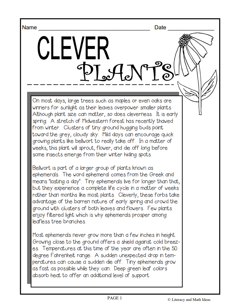 High-Interest Nonfiction Passages (Middle School)