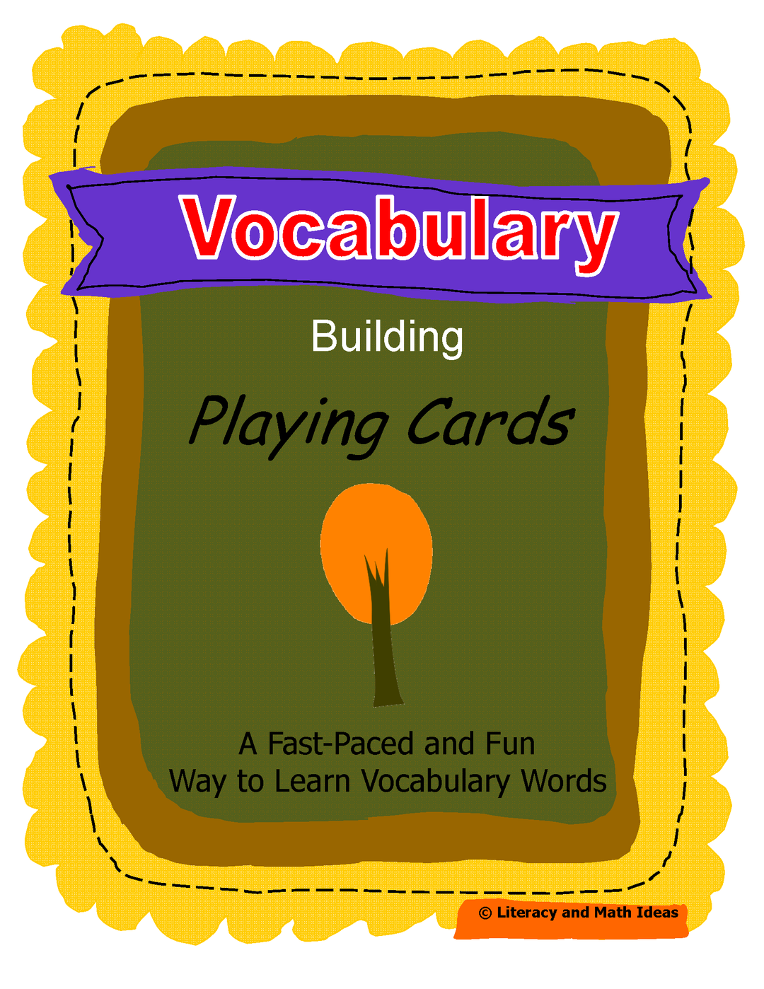 Vocabulary Building Playing Cards