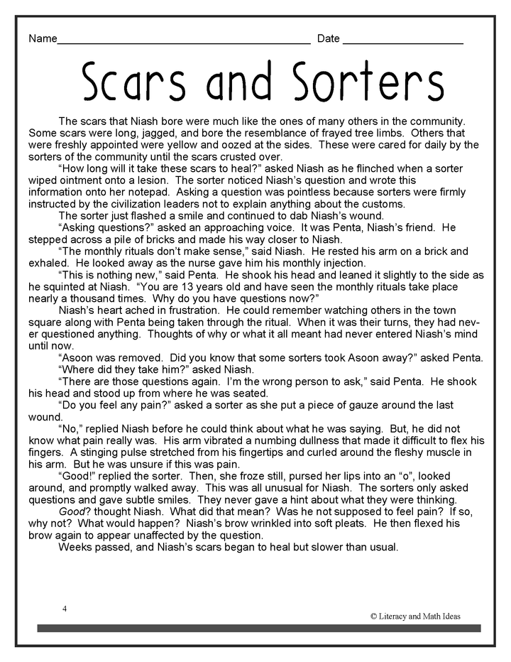 High-Interest Middle School Science Fiction (Two Stories)