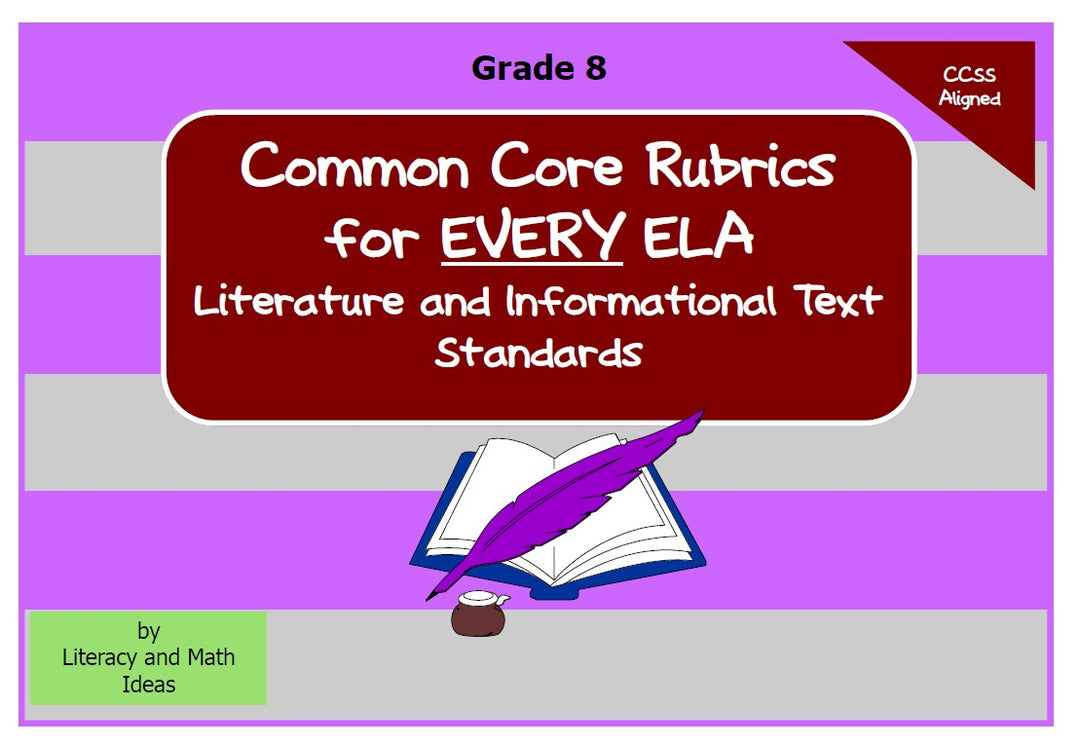 Common Core Grade 8 Mega Pack