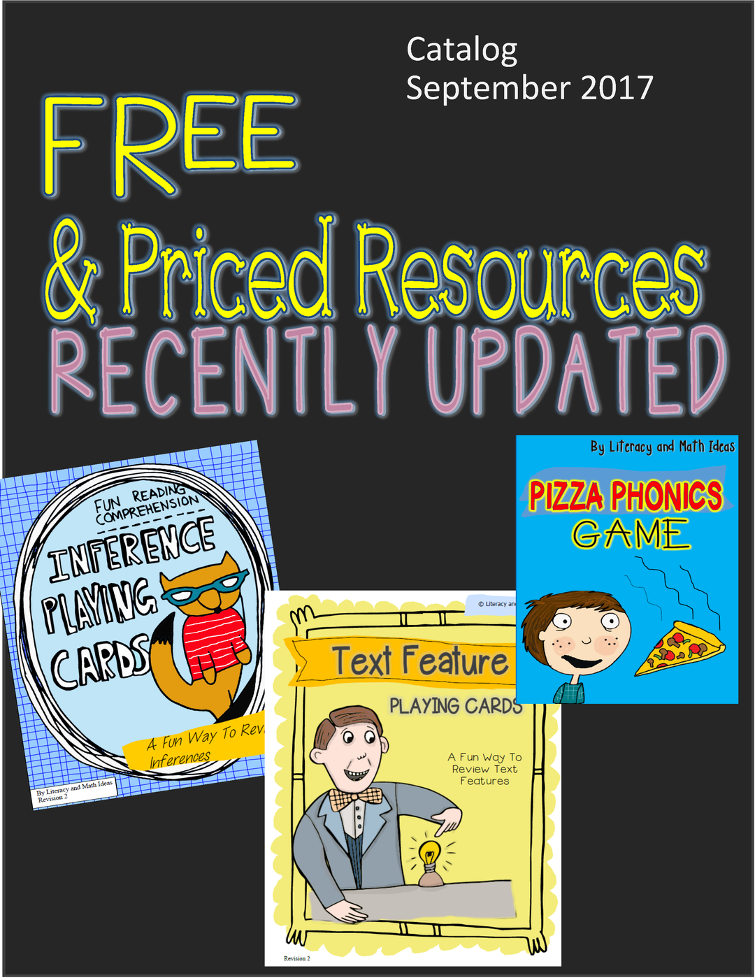 Free and Priced Resources (Recently Updated)