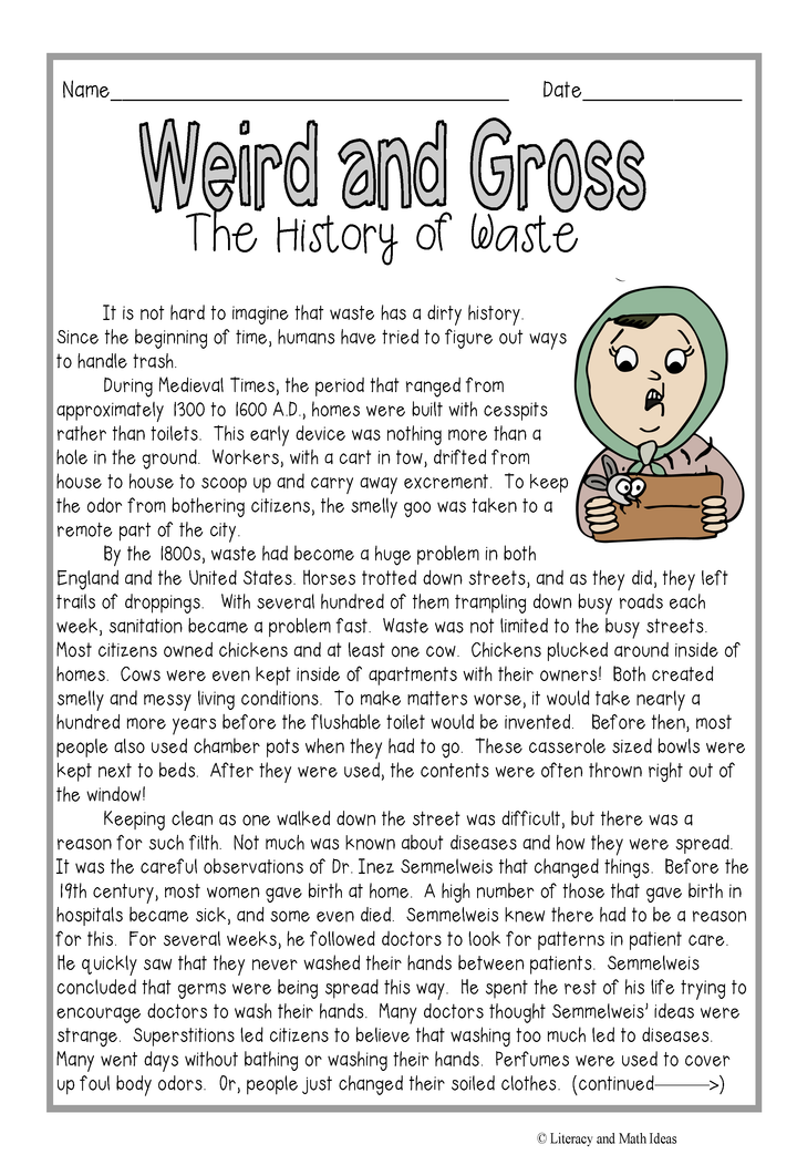 More Weird and Gross Nonfiction Passages