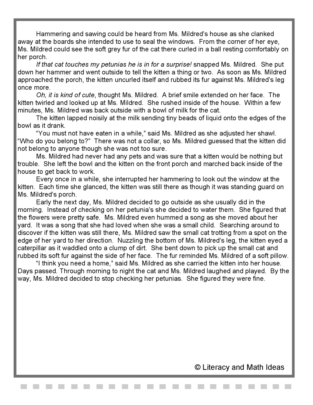 Grade 5 Common Core Reading Assessments (19 Assessments)