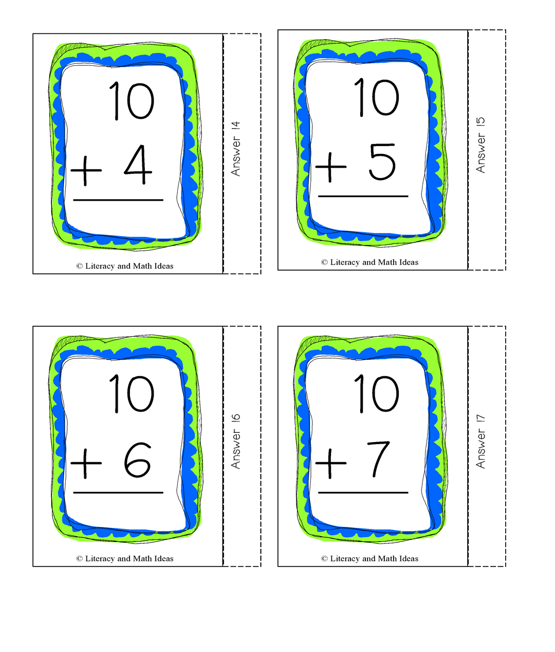 Addition Facts Bundle