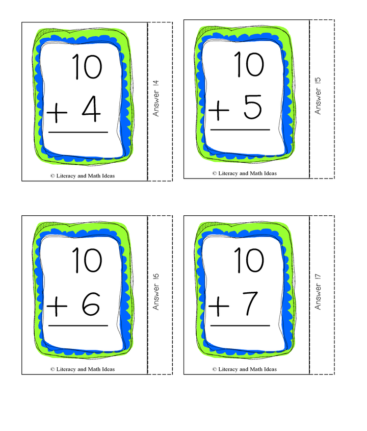 Addition Facts Bundle
