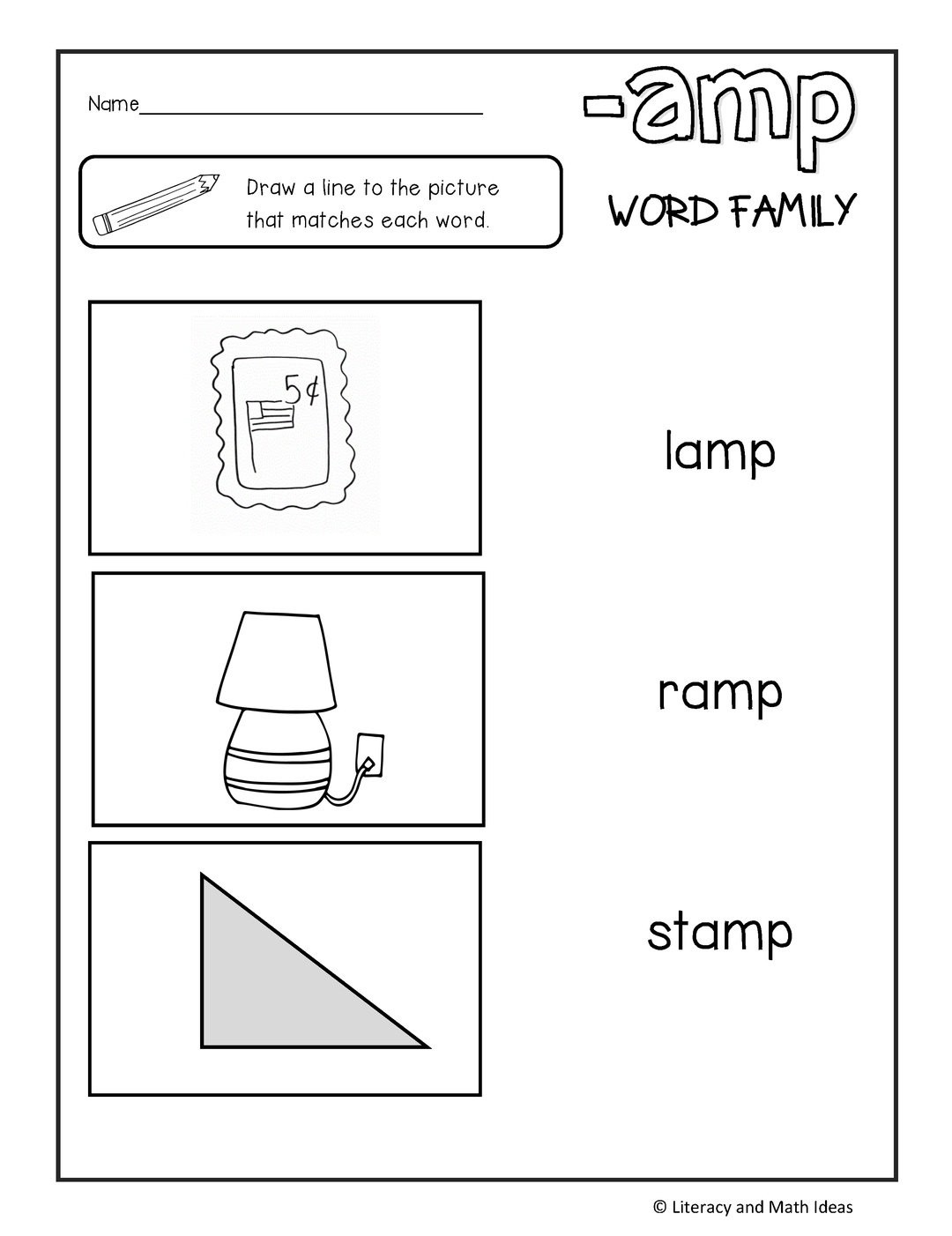 (Short Vowels) CVCC Word Work