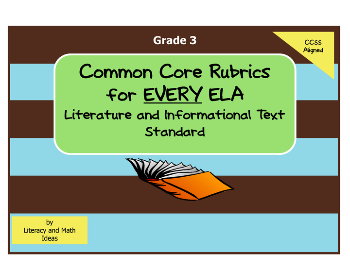 Common Core ELA Rubrics: Grade 3