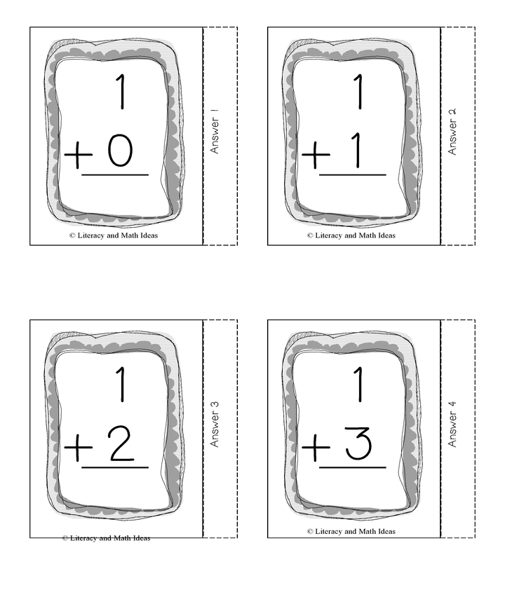 Addition Flashcards (Facts 1-10)