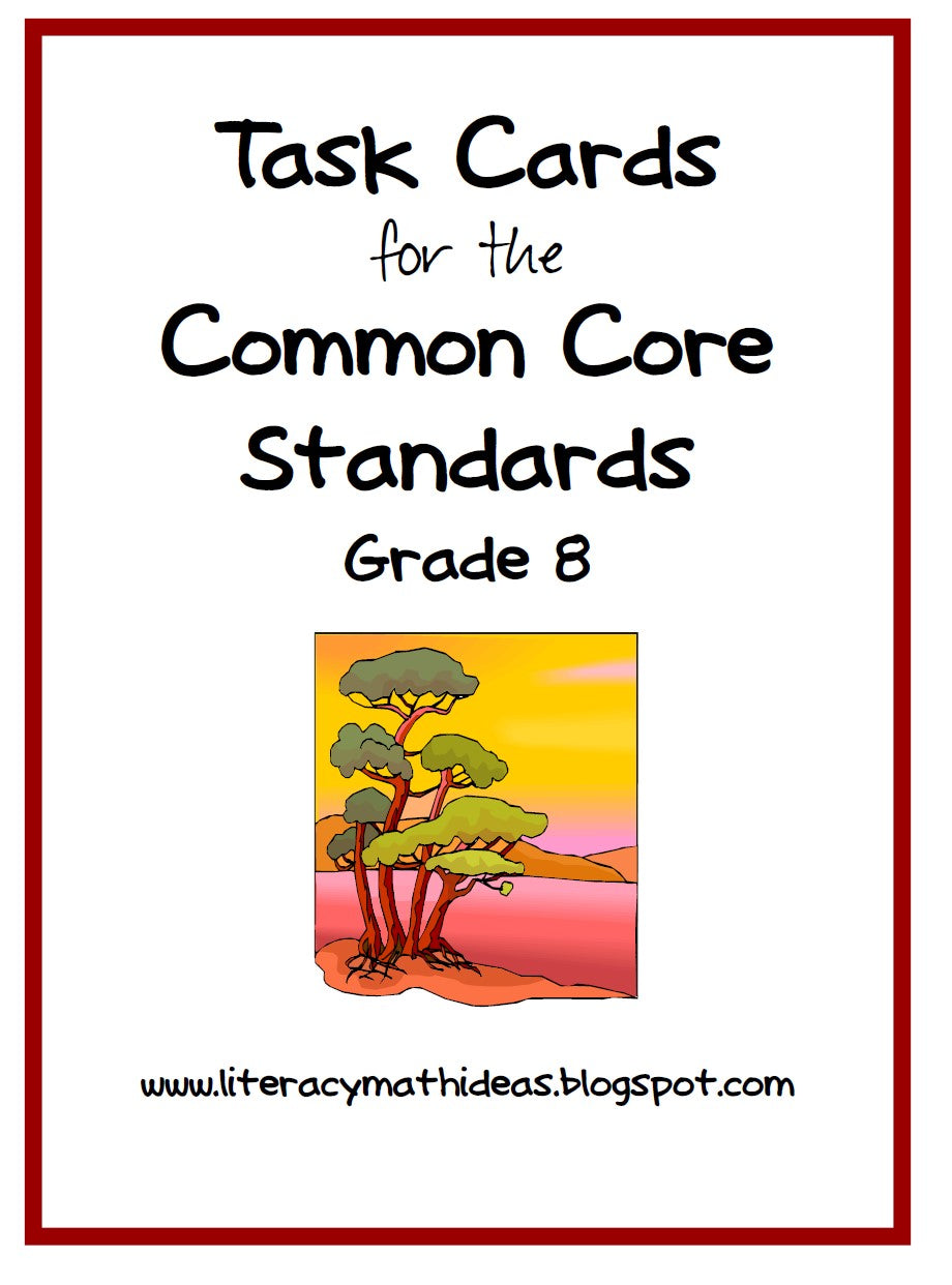 Common Core Grade 8 Mega Pack