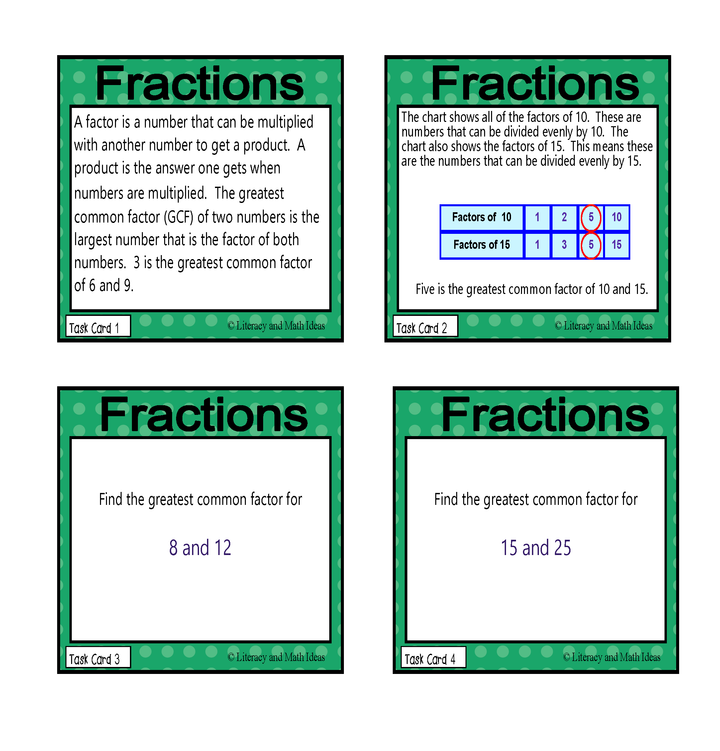 Add and Subtract Fractions With Different Denominators