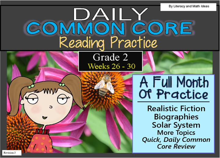 Grade 2 Daily Common Core Reading Weeks 26-30