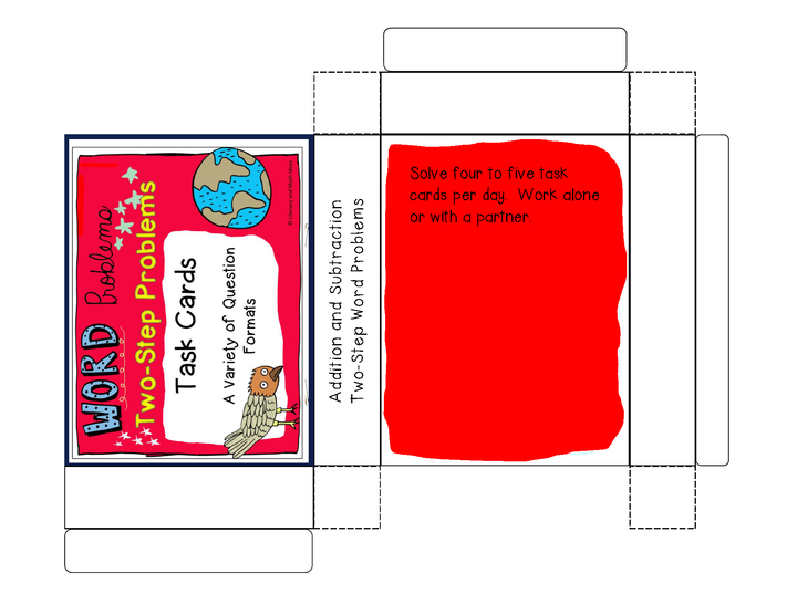 Word Problems: Two-Step Addition and Subtraction Word Problems