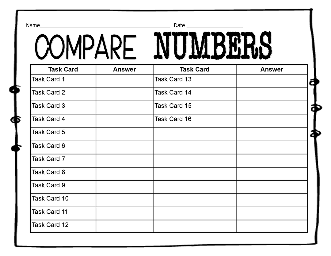 Guided Math (Place Value) Five Levels of Instruction (10 Games)