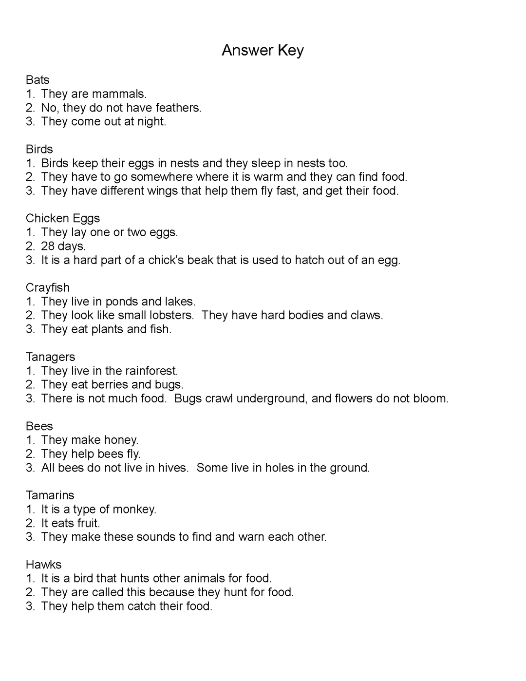 (Animals) Leveled Passages Guided Reading Levels F,G,H (Lexiles 175-299)