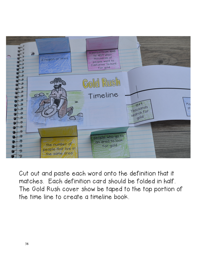 Westward Expansion and the Pioneers Interactive Notebook