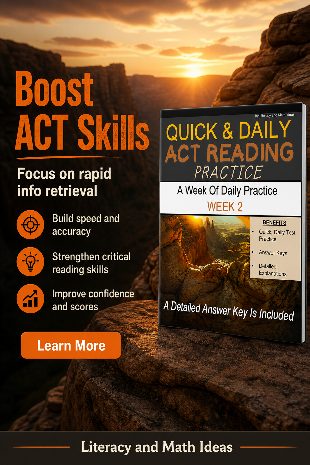 Daily ACT Reading Comprehension Practice - Week 2