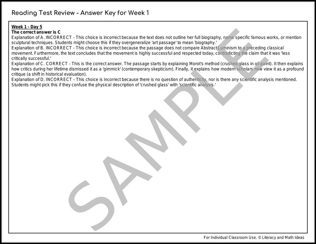 5-Day Daily SAT Reading Practice: Inference, Craft & Structure