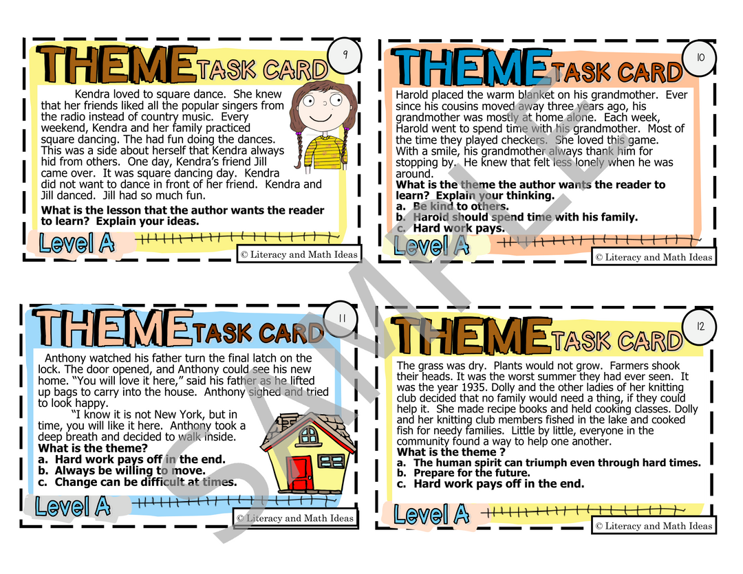 Full Year Reading Literacy Centers: 20+ Games, Task Cards & Comprehension Activities
