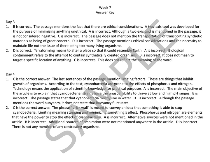 Daily SAT Reading Practice: Weeks 5-8 (Month 2)